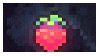 A stamp of the Celeste strawberry